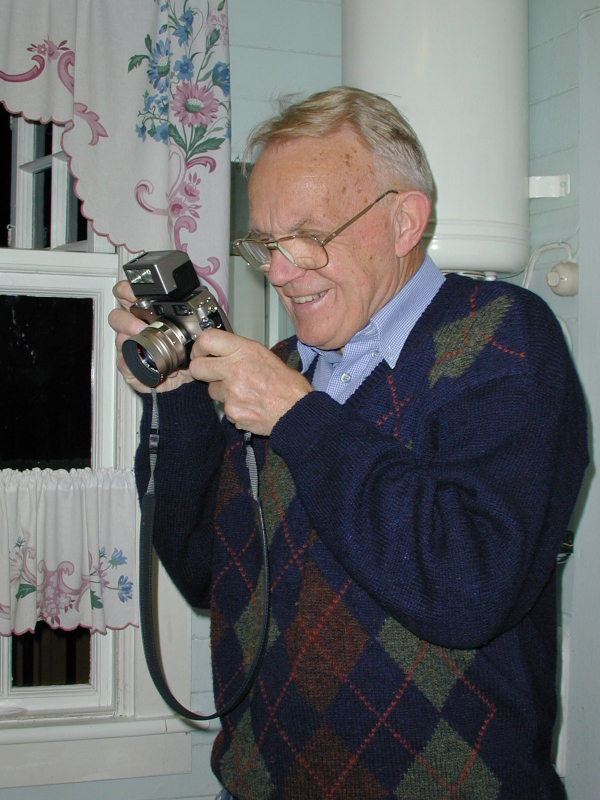 leif fotograferer